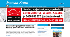 Desktop Screenshot of joutsanseutu.fi